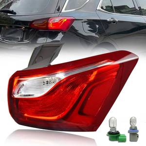 lot 50893 image: BOGYL Halogen Tail Light Assembly Compatible with Chevy Equinox 2018 2019 2020 Right Passenger Side Outer Taillight Replace 84769836 (Non-LED) - Retail $57
