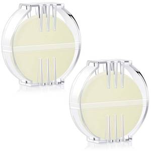 lot 58866 image: Maitys 2 Pcs Thread Wax Thread Conditioner Beeswax for Hand Sewing Embroidery Beeswax Floss Conditioner for Quilting Sewing Strengthening Line Embroidery Wax (Colorless,Clear Case) - Retail $7