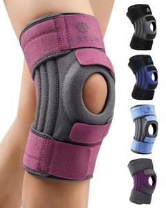 lot 58868 image: ABYON Knee Brace for Women & Men Meniscus Tear, ACL, Arthritis, Knee Support with Triple Side Stabilizers and Adjustable 360° Wraparound Strap for Maximum Knee Pain Support and Fast Recovery - Please Check How To Size Video - Retail $27