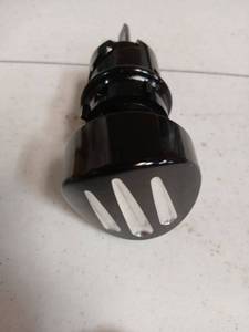 lot 58901 image: PSLER Oil Dipstick Filler Plug Oil Dipstick Tank Filler Plug for Sportster Iron XL 883 1200 48 2004-2024(Black) - Retail $20
