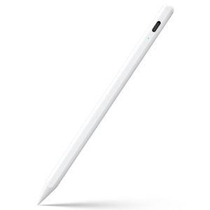 lot 58912 image: Stylus Pen for iPad 6th-11th Generation-2X Fast Charge Active Pencil Compatible with 2018-2026 Apple iPad Pro 1112.9M4, iPad Air 345M2M3M4,iPad mini 567 Gen-White - Retail $20