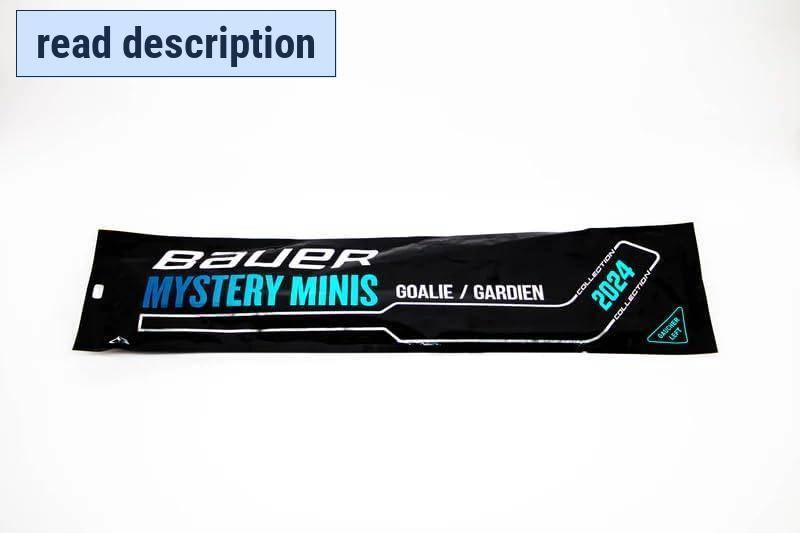 lot 261453 image: Bauer Mystery Mini Hockey Sticks 2024 (Goalie Left Hand) 1 Random Stick