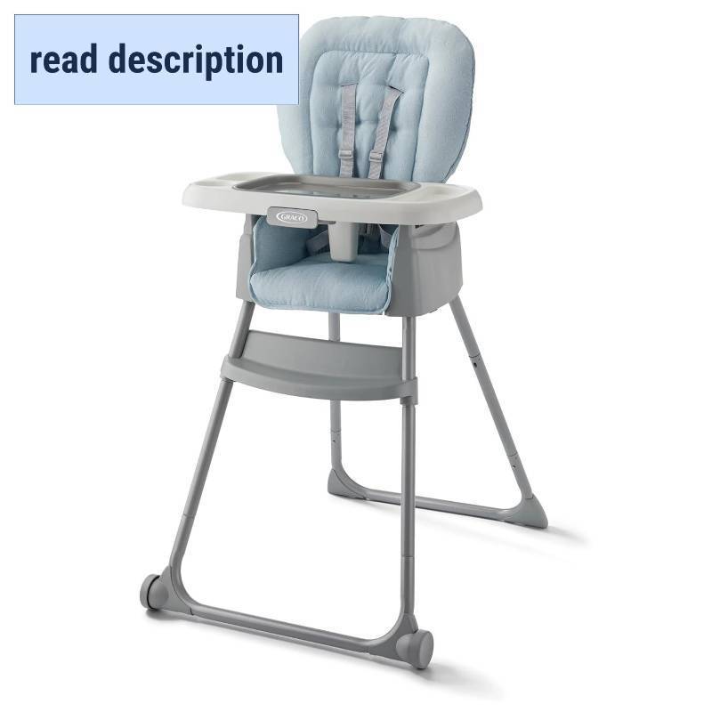 lot 361376 image: Graco Made2Grow 5-in-1 Convertible Highchair, Adjustable Baby to Toddler Seat, Hudson