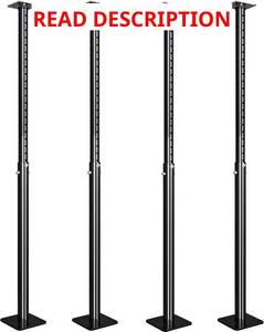 lot 1341 image: $190 2 Pack 55-98 Adjustable House Floor Wall Jack, 18000 lbs Max Load Capacity, Floor Joist Jack for Leveling Framing Basement Crawlspace Beam Roof Stair Ceiling