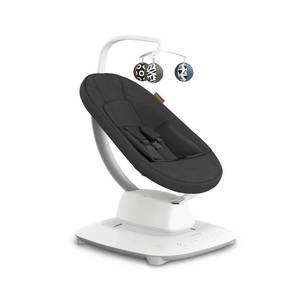 lot 1347 image: $350 UPPAbaby Mamaroo Smart Swing   Customizable Soothing Modes with MotionSync Technology   Infant Recline  Bluetooth Enabled   Included Newborn Insert   Jake (Charcoal M lange)
