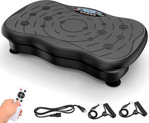 lot 2299 image: Vibration Plate Exercise Machine for Lymphatic Drainage Weight Loss, Whole Body Workout Vibration Fitness Platform ,Home Training Equipment ,Sport Gym for Weight Loss Fat Burner for Women Men