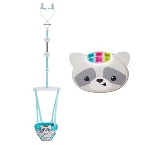 lot 2415 image: Infantino Up and Away Music and Lights Doorway Baby Jumper