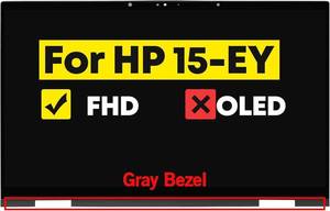 lot 2446 image: $116 15.6 Assembly for HP Envy x360 15-ey 15z-ey 15-ey0000 15T-EY000 15T-EY100 15-ey0xxx 15z-ey0xx 15-ey0013dx 15-ey0023dx N09665-001 LCD Touch Screen Replacement 1080P (Non-OELD)