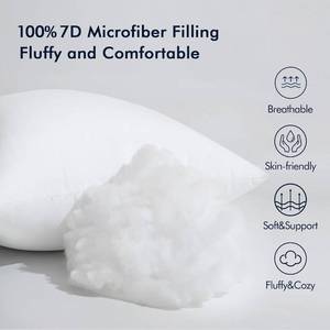 lot 2451 image: MIULEE Throw Pillow Insert Premium Pillow Stuffer Sham Square Form for Decorative Cushion Bed Couch Sofa 18x18 Inch