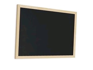 lot 2458 image: Chalboard, 18 x 24 Inches, Light Birch Wood Frame (310U00-01) Chalkboard