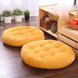 lot 2503 image: Round Home Cushion Thick Tatami Ultra Soft Floor Mat