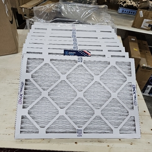 lot 2505 image: BNX TruFilter 14x20x1 MERV 13 (12-Pack) AC Furnace Air Filter - MADE IN USA - Electrostatic Pleated Air Conditioner HVAC AC Furnace Filters - Removes Pollen, Mold, Bacteria, Smoke