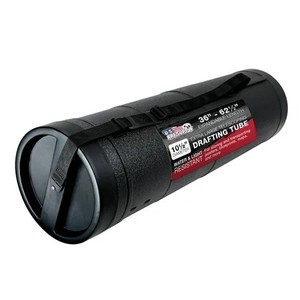 lot 2520 image: U.S. Art Supply Extra Large Jumbo Telescoping Drafting Tube - 10-12 Outside9-34 Inside Diameter, Expands 36 to 62-12, Durable Protection with Shoulder Strap - Ideal for Posters, Blueprints,Art