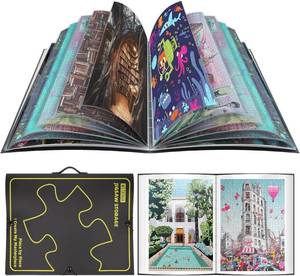 lot 2553 image: Puzzle Storage Folder for 1000 Pieces, Puzzle Organizer with 25 Pockets, Jigsaw Accessories