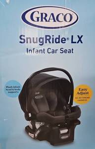 lot 2685 image: Graco SnugRide Lite LX Infant Car Seat, Lightweight Rear-Facing Seat for Babies 4 30 lb, 8272025