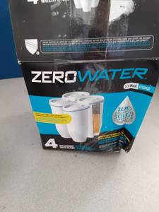 lot 275 image: ZeroWater 4-Pack Replacement Filters - Retail $25