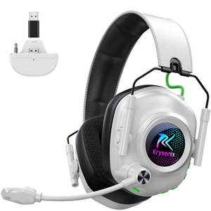 Krysenix Wireless Gaming Headset White - Retail: $70
