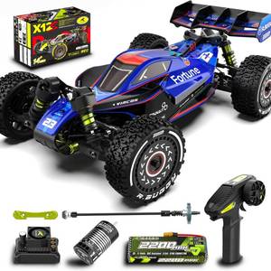 VIRCAS 1/12 Brushelss RC Cars, 50 MPH, RC Buggy, Remote Control Truck, 4Ã4 Monster Car, Ages 8+ - Retail: $170