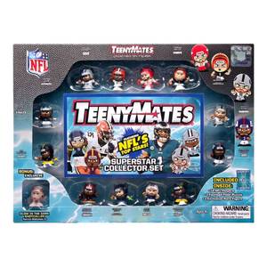 lot 402 image: Official NFL TeenyMates Party Animal 2026 NFL Series 14 Figures, Team Colors, One Size NFL Series 14-2026 Collectors Gift Set - Retail $40