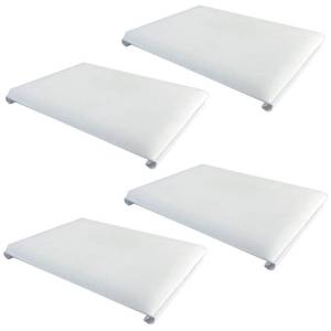 lot 468 image: BANCOO Paint Edger Replacement Pads for RSL43, Edge Painting Tool for Walls Pads,Replacement Pad Bundle for Corner Painter and Trim Painting Tool (4 Pads Included) - Retail $10