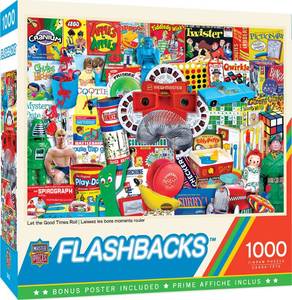 lot 525 image: MasterPieces - 1000 Piece Jigsaw Puzzle, Let the Good Times Roll, Fun for Adults, Family, Kids, Non-Glare Finish, 19.25 x 26.75 - Retail $17