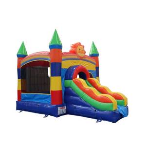 lot 12 image: Ocean Adventure Bounce House and Slide Combo 18ft X 12ft
