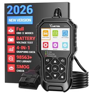 lot 559 image: VDIAGTOOL VD30 Pro Car Code Reader, OBD2 Scanner Diagnostic Tool for Cars and Trucks, Check Engine Code Reader, OBD2 Scanner with Reset, escaner automotriz IM Readiness for All OBDII Vehicles - Retail $30