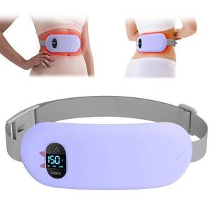 lot 614 image: Portable Heating Pad for Cramps FSA, HSA Cordless Electric Period Fast Heat Pad for Back Pain Relief Menstrual Belt 6 Heat 6 Massage Gifts for Women Her Girlfriend Christmas Stocking Stuffers Purple - Retail $24
