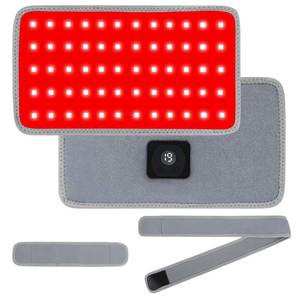 lot 699 image: Red Light Therapy for Body, Cordless Infrared Light Therapy Belt for Knee Back Neck Waist, Rechargeable Light Pad for Humans & Dogs, Portable Wrap with 660nm850nm - Retail $32