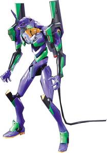 lot 725 image: Assembly Required BANDAI SPIRITS LMHG Neon Genesis Evangelion New Movie Version Evangelion First Unit (Rebuild of Evangelion) Color-coded Plastic Model (New Package Version) - Retail $88
