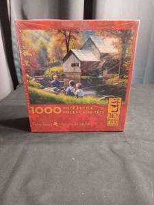 lot 3952 image: Jack Pine Fishy Story 1000 Piece Puzzle
