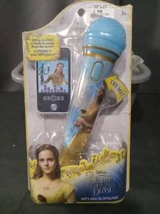 lot 3868 image: Disney Beauty and the Beast MP3 Microphone Toy