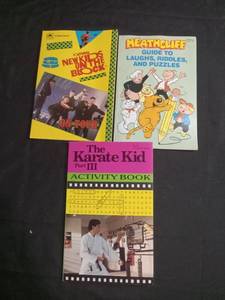 lot 3872 image: 1980s Pop Culture Activity Book Collection