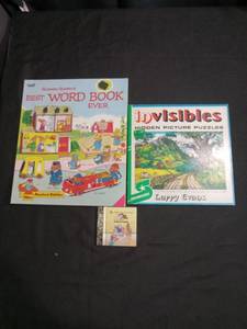 lot 3884 image: 1980s Childrens Book Collection - Richard Scarry, Pound Puppies & Invisibles