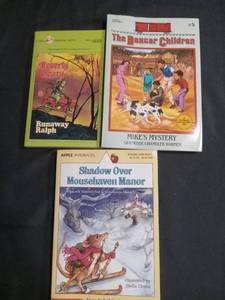 lot 3891 image: Classic Childrens Book Collection - Runaway Ralph, Boxcar Children, and Mousehaven Manor