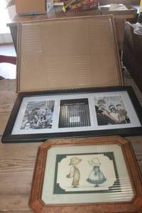 lot 4120 image: Various Sized Picture Frames and More