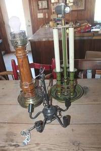 lot 4166 image: Lamp Bases and More