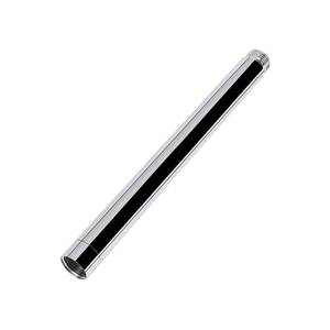 lot 45265 image: Shower Head Extension Arm, Shower Extender Water Outlet- Lowers Existing, Shower Pipe Extension for Bathroom, Made of Solid Metal Stainless Steel(10 Inch, Chrome Finish) - Retail $11