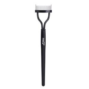 lot 45292 image: Eyelash Comb MSQ Eyelash Separator Mascara Applicator Eyelash Definer With Comb Cover Arc Designed Cosmetic Brushes Tool Black (1PCS) - Retail $5