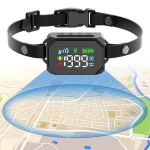 lot 45329 image: GPS Wireless Dog Fence, Electric Fence for Dogs, Perimeter Collar Fence System, Radius 33-1999 Yards, IPX7 Waterproof, Beep Vibration Shock Correction, for Pets Over 18 Lbs - Retail $130
