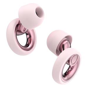lot 45345 image: Ear Plugs for Sleeping Noise Cancelling - Reusable Silicone Earplugs for Concert, Motorcycle, Sports and Festivals, 30dB Noise Reduction, Washable Hearing Protection - Pink - Retail $10
