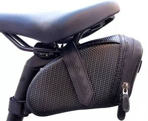 lot 45379 image: Bicycle Seat Bag Water Proof, Bike Pack under Seat, Bike tail Large Capacity Saddle Bag, Wedge Saddle Bag for Bike, Cycling Accessories - Retail $17