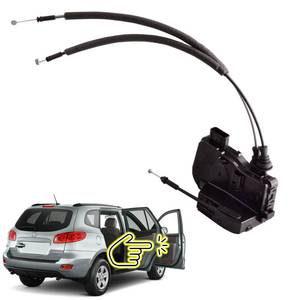lot 45396 image: Rear Right Passenger Side Door Lock Latch Actuator Compatible for Hyundai Santa Fe 2010-2012 Replace 81420-0W000, 814200W000 - Retail $37