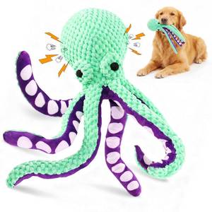 lot 45399 image: Large Squeaky Dog Toys- Plush Dog Toys with Soft Fabric for Small, Medium, and Large Dogs Daily Companionship, Training Reward Gift - Retail $10