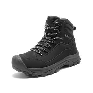 lot 45447 image: 8 Womens Hiking Boots Waterproof Trekking Camping Trail Backpacking Boots for Outdoor, Size 8. VISIBLE signs of USE (maybe just once) - Retail $50