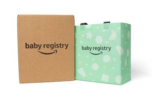 lot 45470 image: Amazon Baby Registry Welcome Box - Retail $35
