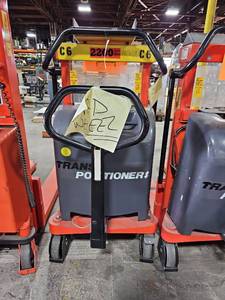 lot 6007 image: Interthor Electric Pallet Jack Forklift 3000lb Capacity
