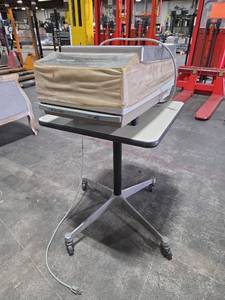 lot 6022 image: Mettler PS15 Precision Balance Scale with Rolling Stand