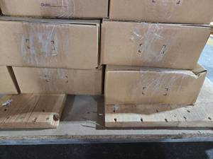 lot 6038 image: Green Foam Cutout Strips - 4 Cases