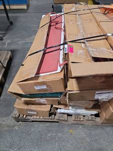 lot 6046 image: Industrial Pressure Sensitive Adhesive Rubber Strips - Various Colors